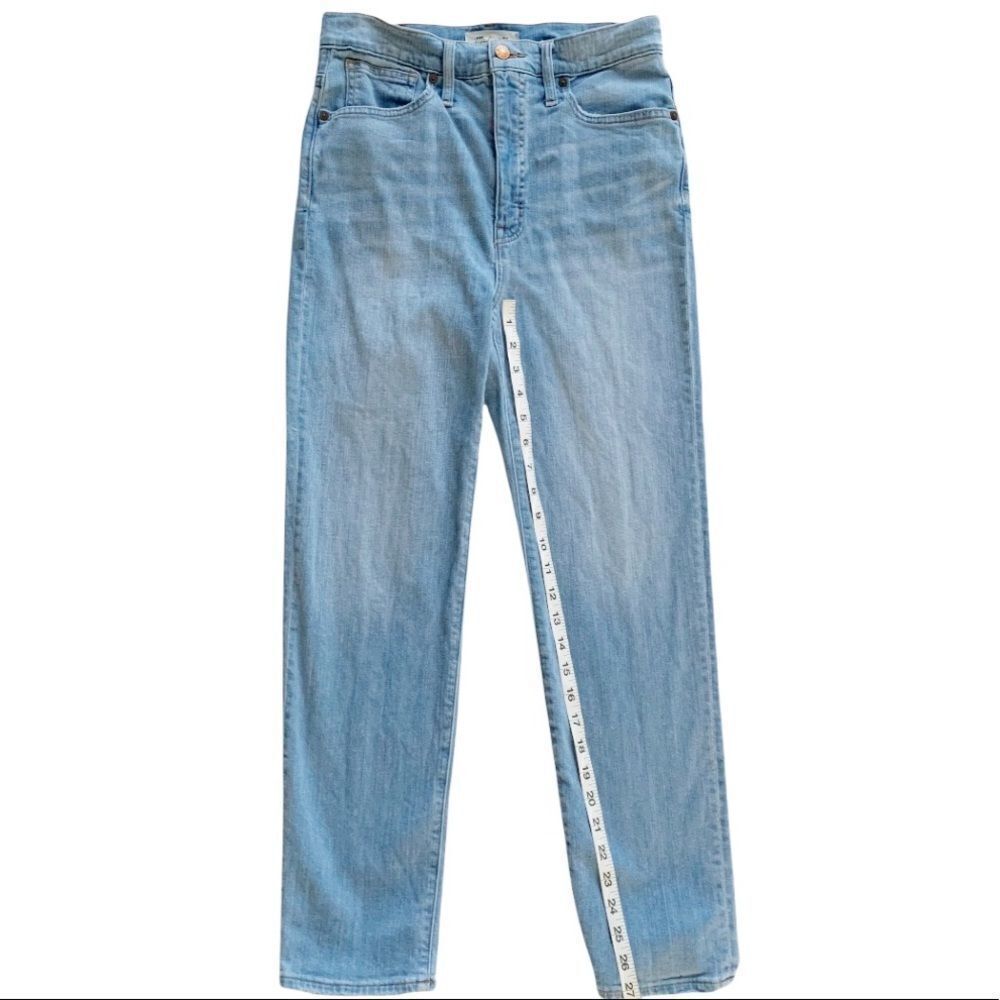 MADEWELL Classic Straight High Rise Jeans! - Picture 2 of 7